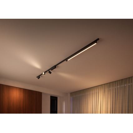 Philips - KIT 4x LED RGB Ljusreglerad belysning För skensystem Hue PERIFO LED RGB/44,6W/230V 2000-6500K