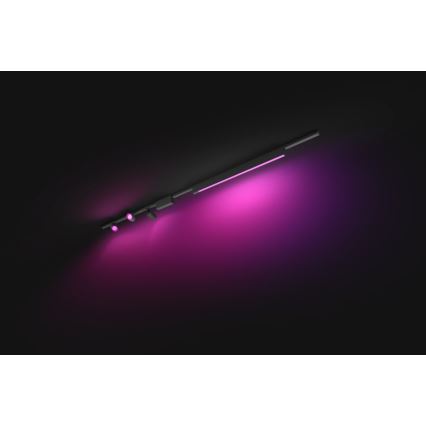 Philips - KIT 4x LED RGB Ljusreglerad belysning För skensystem Hue PERIFO LED RGB/44,6W/230V 2000-6500K