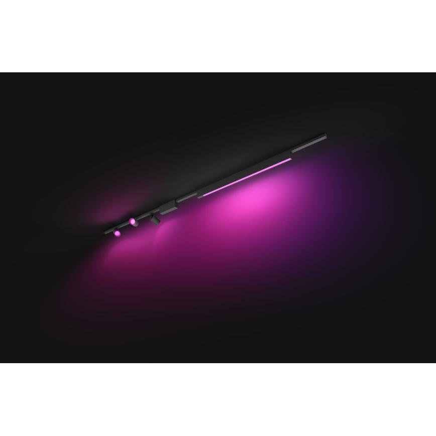 Philips - KIT 4x LED RGB Ljusreglerad belysning För skensystem Hue PERIFO LED RGB/44,6W/230V 2000-6500K