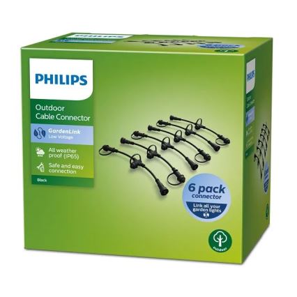 Philips - KIT 6x Sladdanslutning IP65