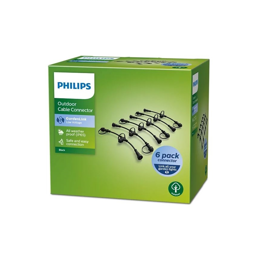 Philips - KIT 6x Sladdanslutning IP65