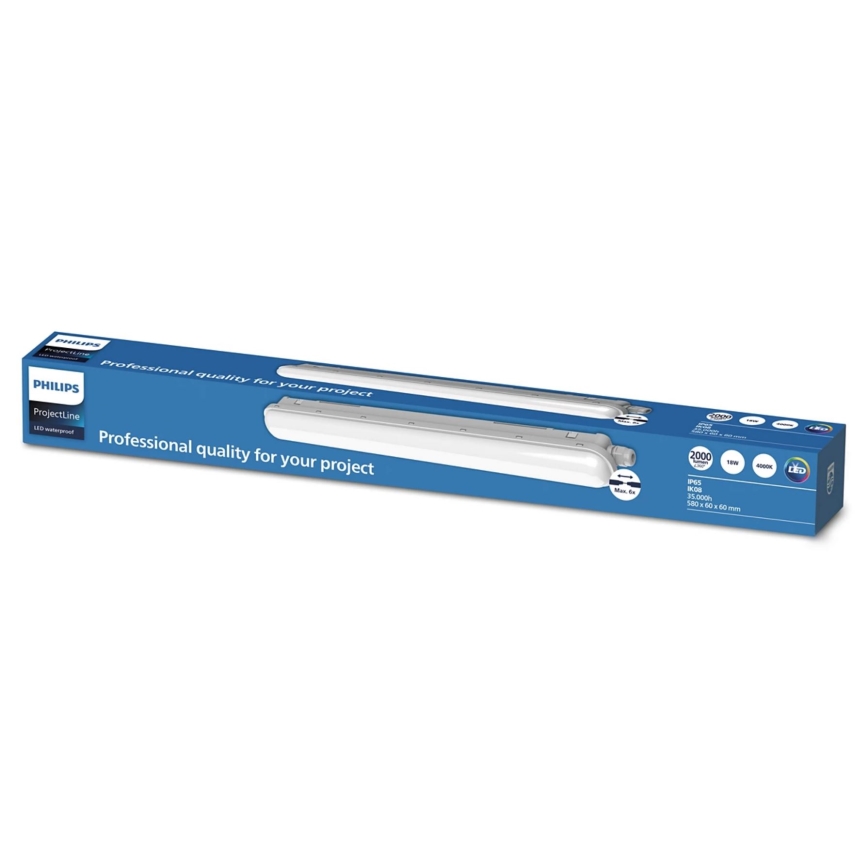 Philips - LED arbetsbelysning PROJECTLINE LED/18W/230V 58 cm IP65