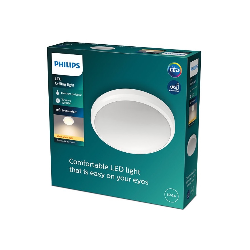 Philips - LED Badrum taklampa BALANCE LED/6W/230V IP44