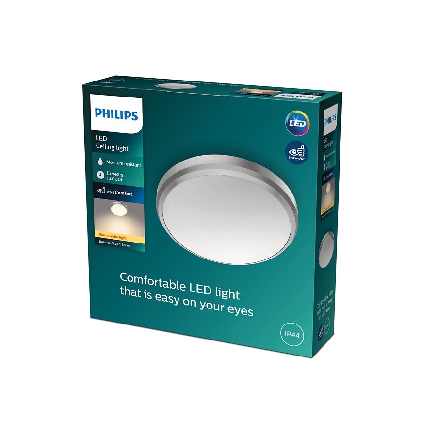 Philips - LED Badrumsbelysning tak BALANCE LED/6W/230V IP44