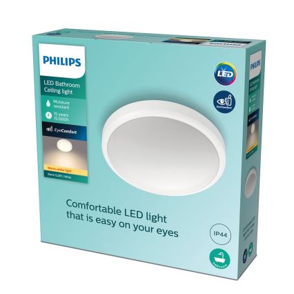 Philips - LED Badrumsbelysning tak DORIS LED/17W/230V 2700K IP44