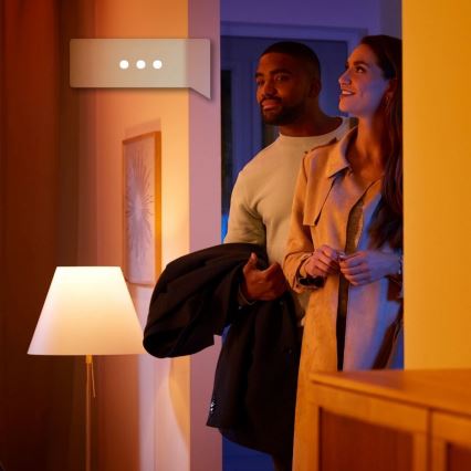Philips - LED Dimbar Badrum spotlight Hue ADORE 3xGU10/5W/230V IP44 + Fjärrkontroll