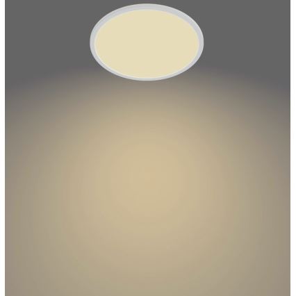 Philips - LED Dimbar bathroom Takbelysning SCENE SWITCH LED/18W/230V IP44 2700K