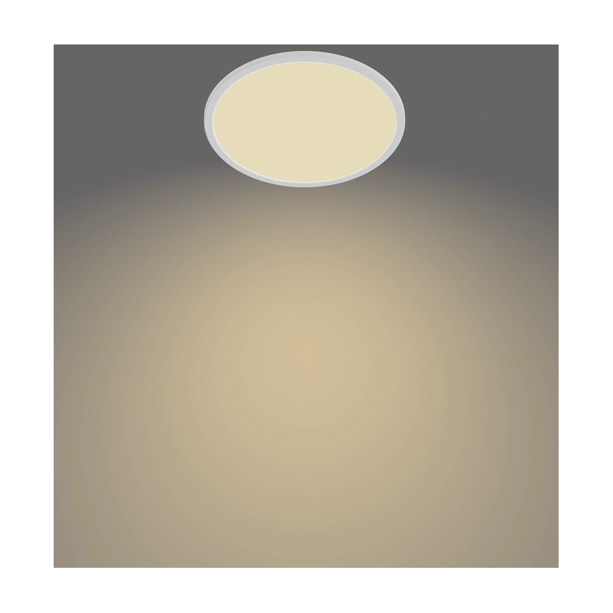 Philips - LED Dimbar bathroom Takbelysning SCENE SWITCH LED/18W/230V IP44 2700K