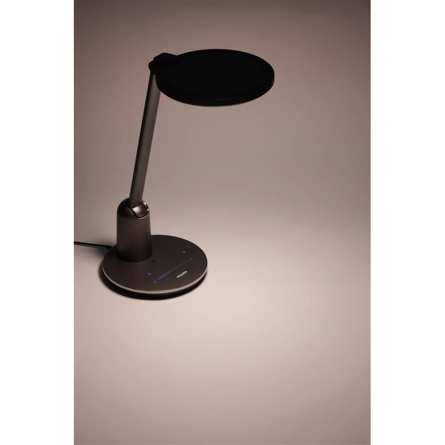Philips - LED ljusreglerad bordslampa touch EINSTEIN SCENE SWITCH LED/15W/230V 2800/4000/5100K CRI94
