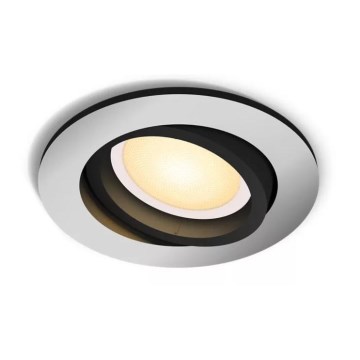 Philips - LED Dimbar infälld belysning Hue MILLISKIN 1xGU10/4,2W/230V 2200-6500K