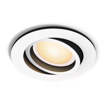 Philips - LED Dimbar infälld belysning Hue MILLISKIN 1xGU10/4,2W/230V 2200-6500K vit
