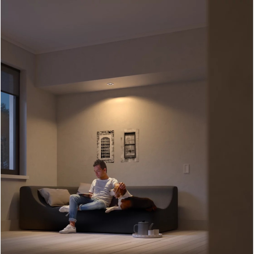 Philips - LED Dimbar infälld belysning Hue MILLISKIN 1xGU10/4,2W/230V 2200-6500K vit