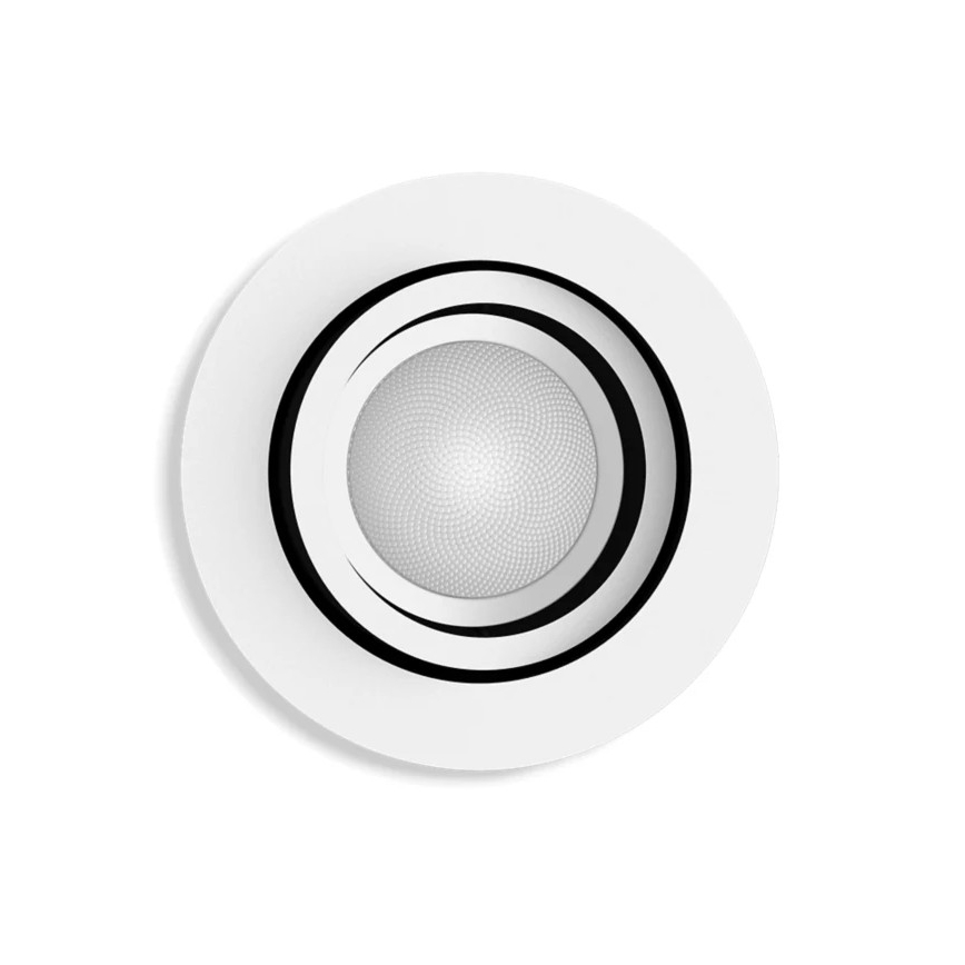 Philips - LED Dimbar infälld belysning Hue MILLISKIN 1xGU10/4,2W/230V 2200-6500K vit