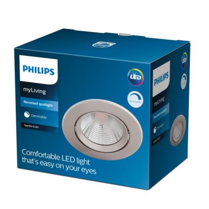 Philips - LED Dimbar infälld belysning SPARKLE LED/5,5W/230V