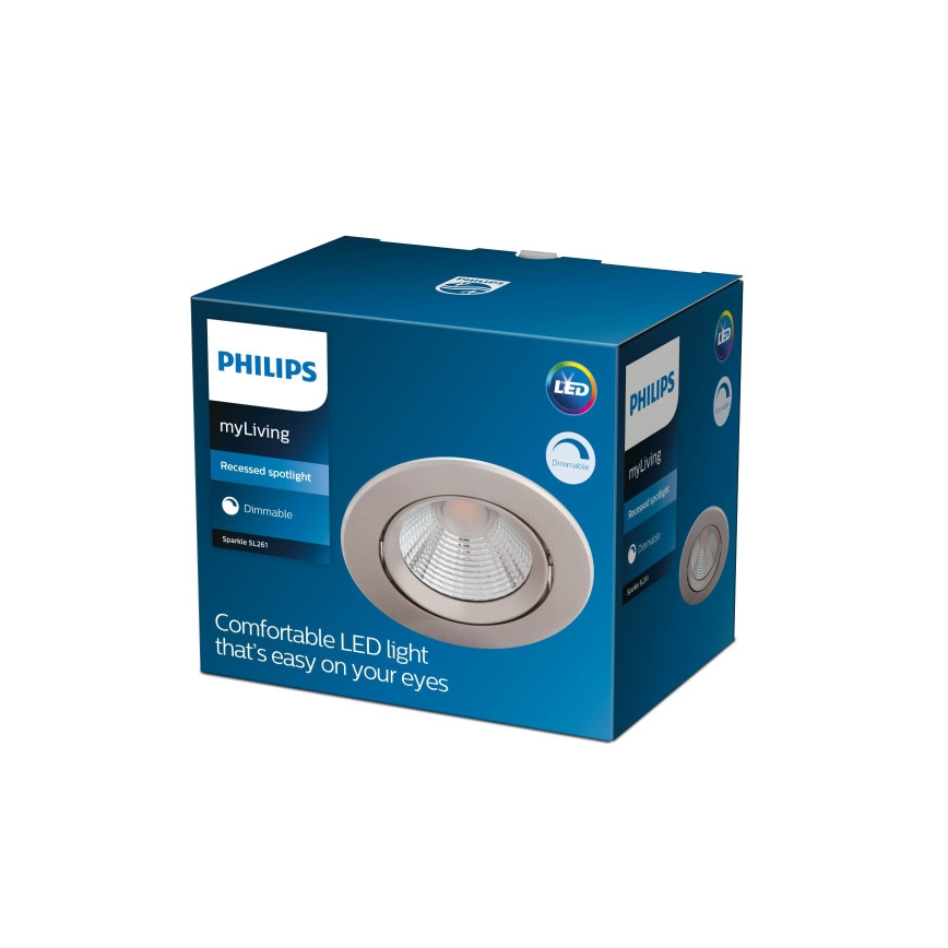 Philips - LED Dimbar infälld belysning SPARKLE LED/5,5W/230V