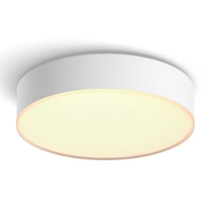 Philips - LED Dimbar taklampa Hue LED/9,6W/230V 2200–6500K diameter 261 mm vit + fjärrkontroll