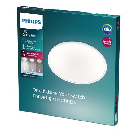 Philips - LED Dimbar Takbelysning klar 1xLED/18W/230V 4,000K