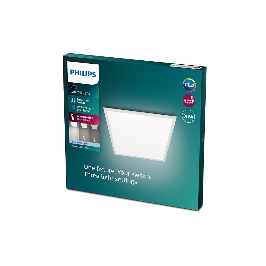 Philips - LED Dimbar Takbelysning SCENE SWITCH LED/36W/230V 4000K