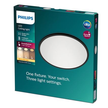 Philips - LED Dimbar Takbelysning SUPERSLIM CL550 LED/15W/230V