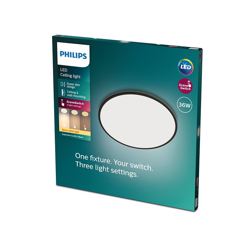 Philips - LED Dimbar Takbelysning SCENE SWITCH LED/36W/230V