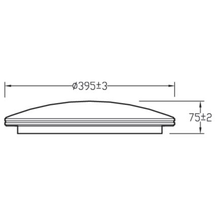 Philips - LED Dimbar Takbelysning LED/23W/230V 2700-6500K + Fjärrstyrd