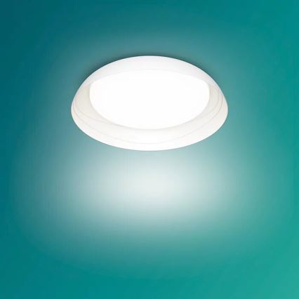 Philips - LED Dimbar taklampa FLETA SCENE SWITCH LED/10W/230V 4000K vit