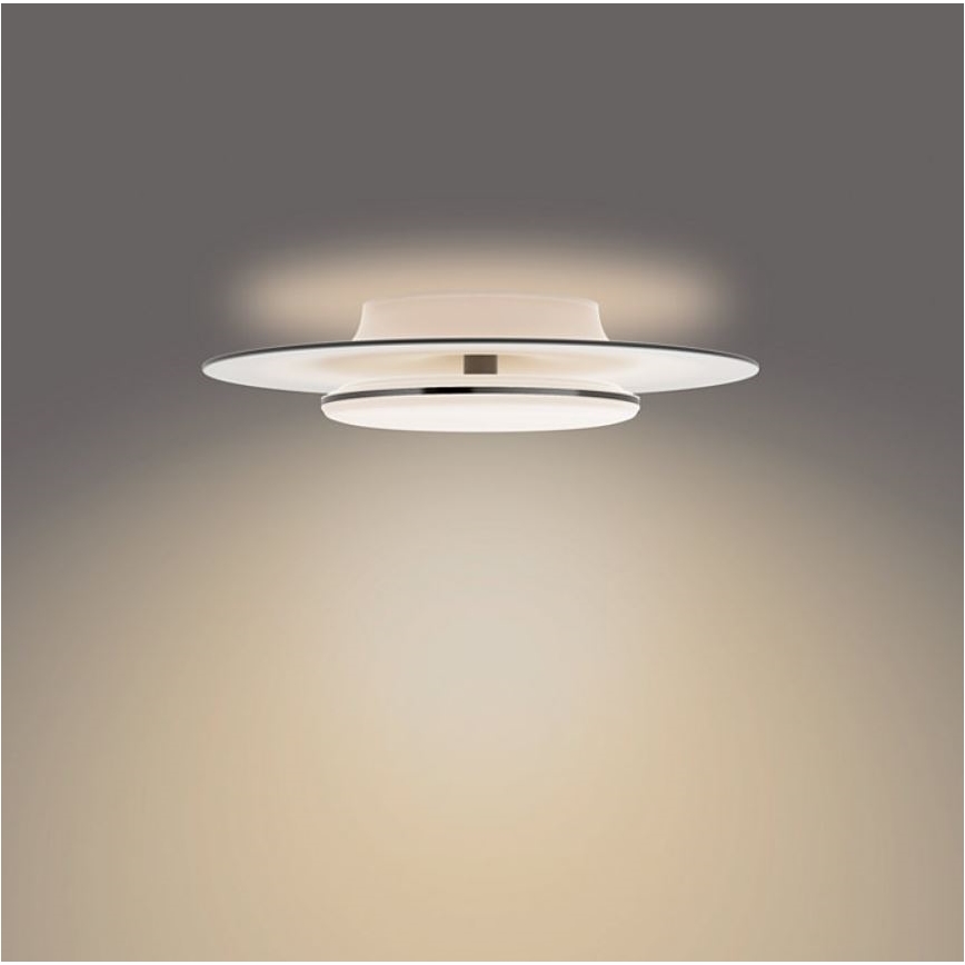 Philips- LED Dimbar taklampa SCENE SWITCH LED/30W/230V 2700K svart