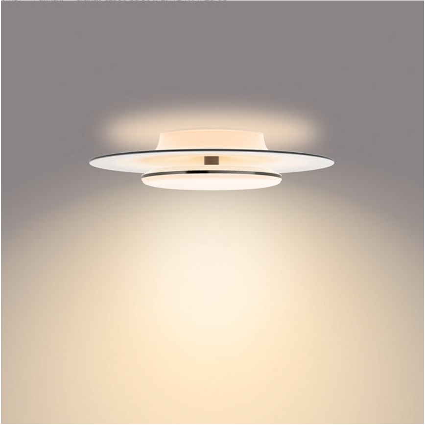 Philips- LED Dimbar taklampa SCENE SWITCH LED/30W/230V 2700K svart