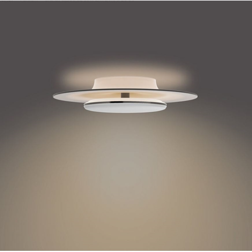 Philips- LED Dimbar taklampa SCENE SWITCH LED/30W/230V 2700K svart