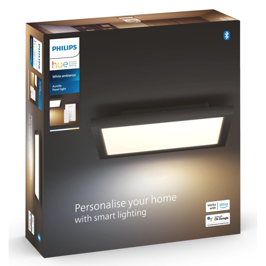 Philips - LED Dimbar taklampa Hue AURELLE LED/19W/230V + fjärrkontroll