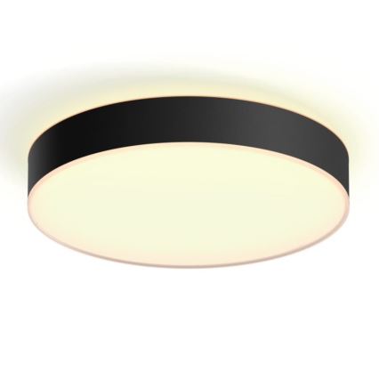 Philips - LED Dimbar taklampa Hue LED/33,5W/230V 2200-6500K diameter 425 mm svart + fjärrkontroll