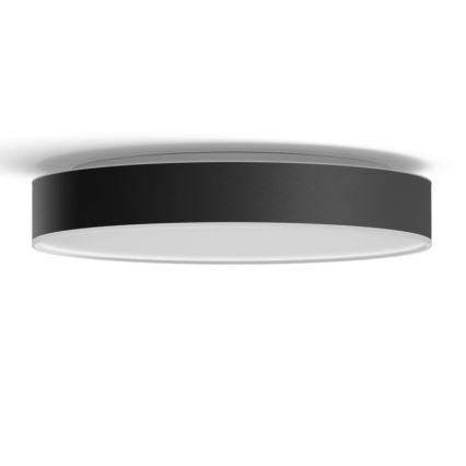 Philips - LED Dimbar taklampa Hue LED/33,5W/230V 2200-6500K diameter 425 mm svart + fjärrkontroll