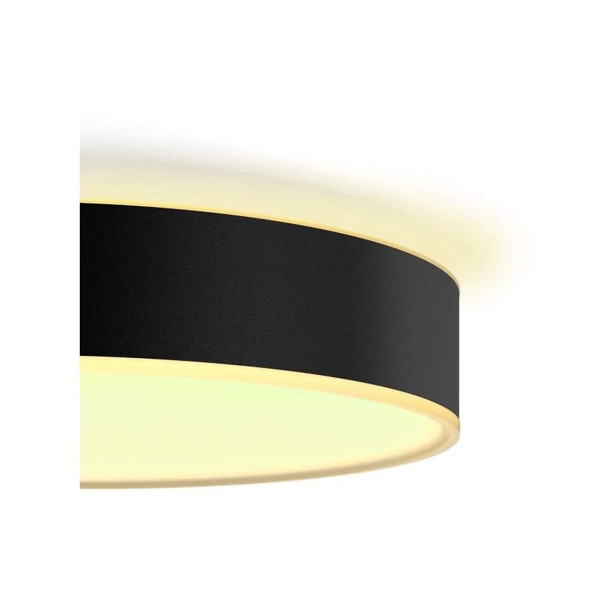 Philips - LED Dimbar taklampa Hue LED/33,5W/230V 2200-6500K diameter 425 mm svart + fjärrkontroll