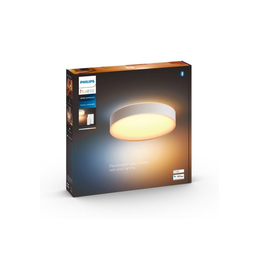 Philips - LED Dimbar taklampa Hue LED/33,5W/230V 2200-6500K diameter 425 mm vit + fjärrkontroll