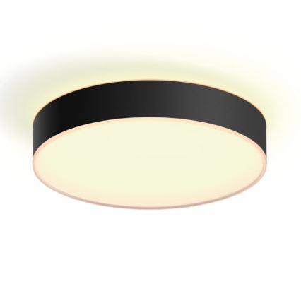 Philips - LED Dimbar taklampa Hue LED/19,2W/230V 2200-6500K diameter 381 mm svart + fjärrkontroll
