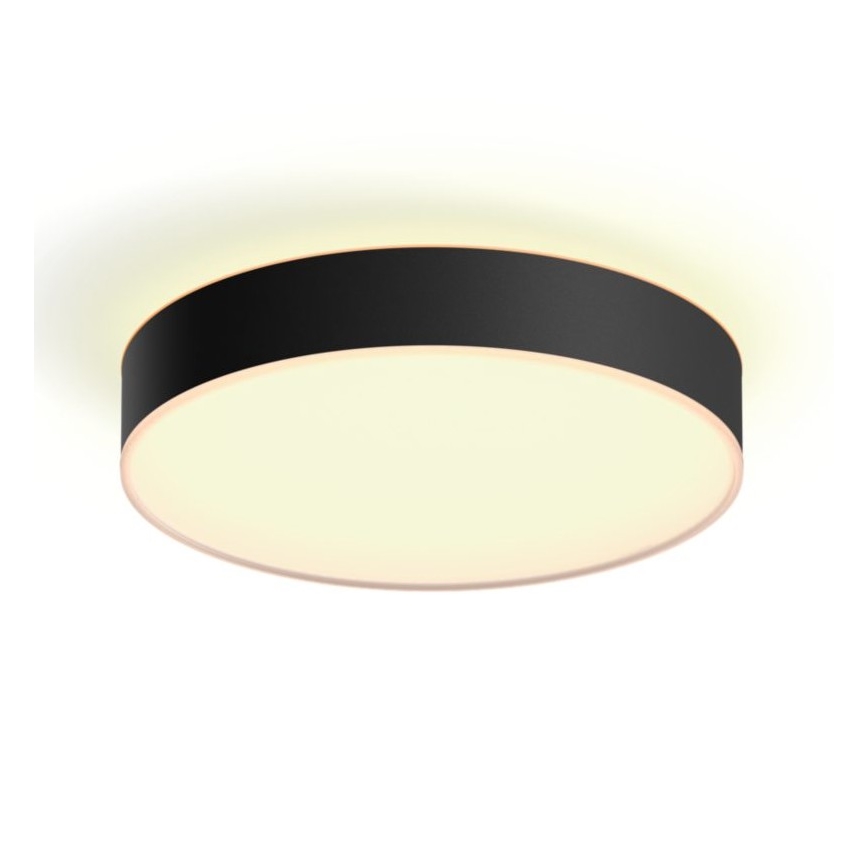 Philips - LED Dimbar taklampa Hue LED/19,2W/230V 2200-6500K diameter 381 mm svart + fjärrkontroll