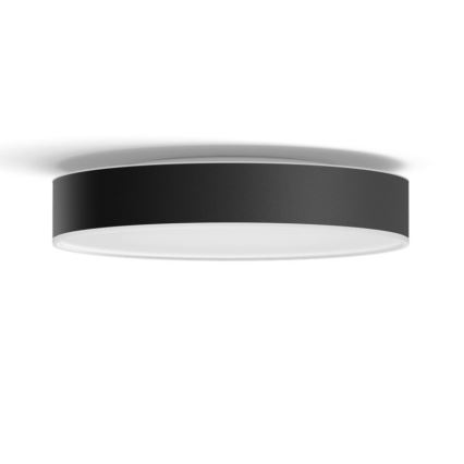 Philips - LED Dimbar taklampa Hue LED/19,2W/230V 2200-6500K diameter 381 mm svart + fjärrkontroll