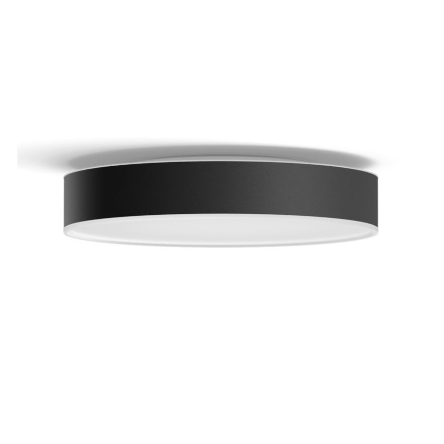 Philips - LED Dimbar taklampa Hue LED/19,2W/230V 2200-6500K diameter 381 mm svart + fjärrkontroll