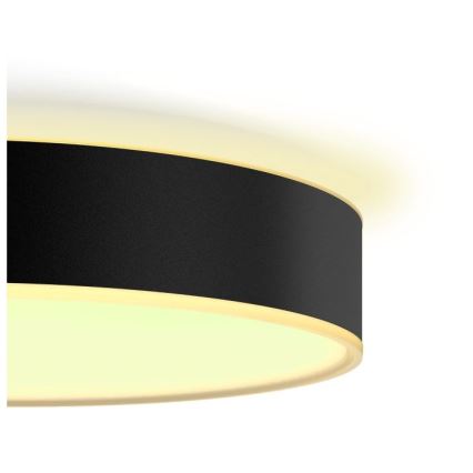 Philips - LED Dimbar taklampa Hue LED/19,2W/230V 2200-6500K diameter 381 mm svart + fjärrkontroll
