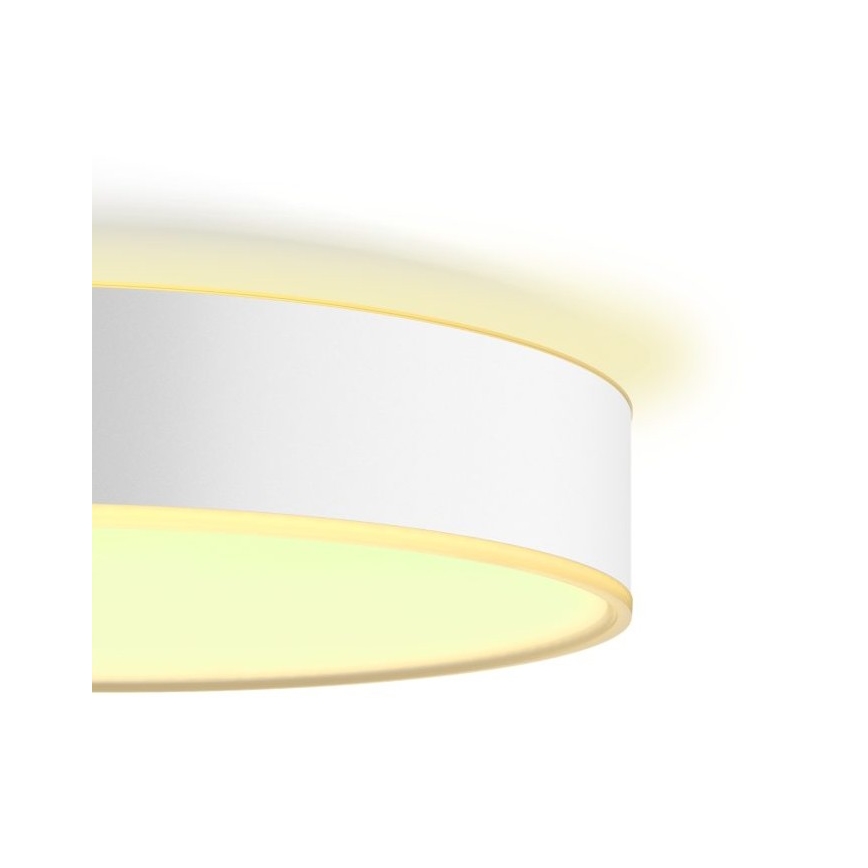 Philips - LED Dimbar taklampa Hue LED/19,2W/230V 2200-6500K diameter 381 mm vit + fjärrkontroll