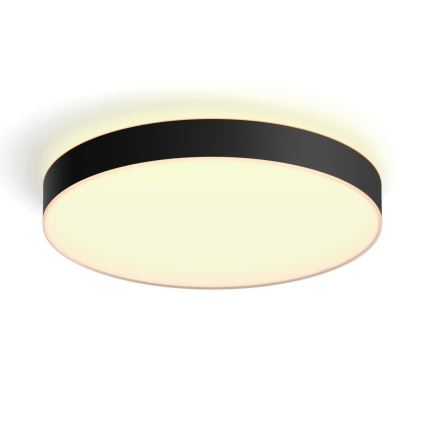 Philips - LED Dimbar taklampa Hue LED/48W/230V 2200-6500K diameter 551 mm svart + fjärrkontroll
