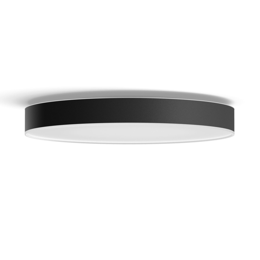Philips - LED Dimbar taklampa Hue LED/48W/230V 2200-6500K diameter 551 mm svart + fjärrkontroll