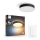 Philips - LED Dimbar taklampa Hue LED/19,2W/230V 2200-6500K diameter 381 mm svart + fjärrkontroll