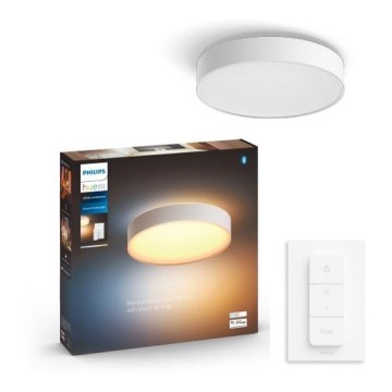 Philips - LED Dimbar taklampa Hue LED/19,2W/230V 2200-6500K diameter 381 mm vit + fjärrkontroll