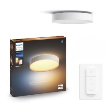 Philips - LED Dimbar taklampa Hue LED/33,5W/230V 2200-6500K diameter 425 mm vit + fjärrkontroll