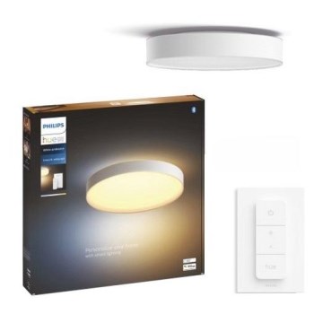Philips - LED Dimbar taklampa Hue LED/48W/230V 2200-6500K diameter 551 mm vit + fjärrkontroll