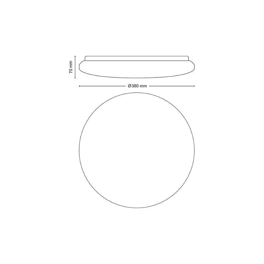 Philips - LED Dimbar taklampa LED/24W/230V 2700-6500K + fjärrkontroll
