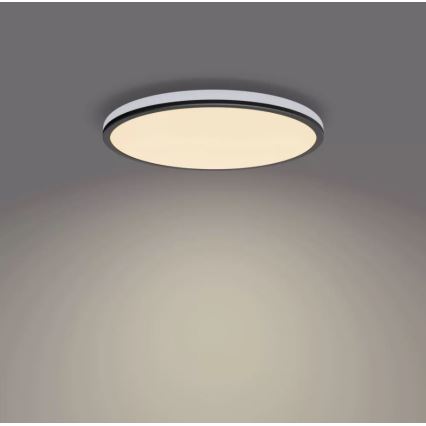 Philips - LED Dimbar taklampa SCENE SWITCH LED/18W/230V diameter 30 cm 2700K svart