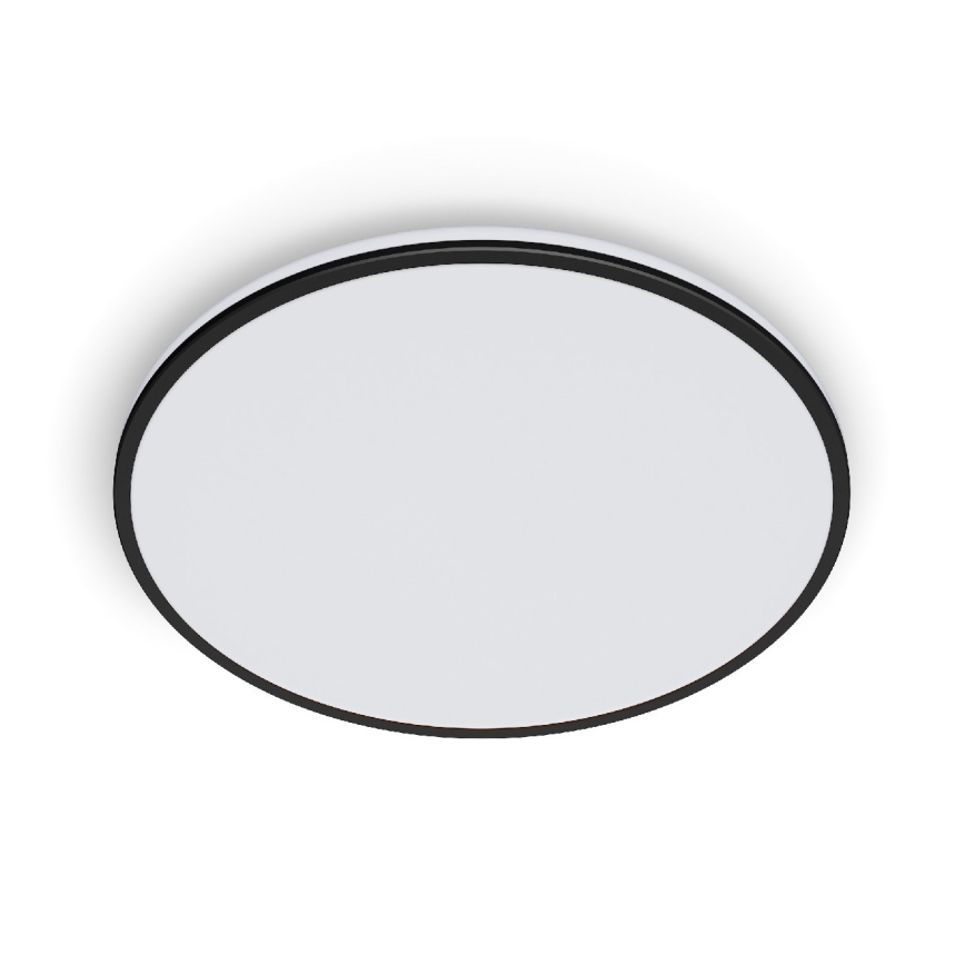 Philips - LED Dimbar taklampa SCENE SWITCH LED/18W/230V diameter 30 cm 4000K svart