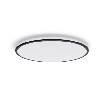 Philips - LED Dimbar taklampa SCENE SWITCH LED/22W/230V diameter 40 cm 2700K svart